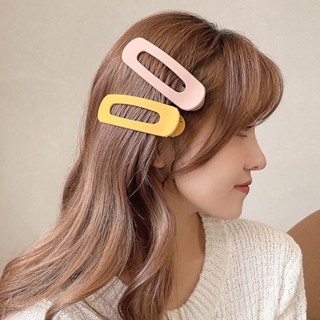 No trace large hair clip forehead bangs clip makeup wash face side clip headdress hairpin duckbill clip female