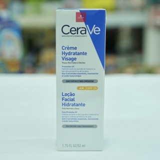 เซราวี CERAVE Facial Moisturizing Lotion SPF 25 บำรุงผิวหน้า ป้องกันแสงแดด สำหรับผิวธรรมดา-ผิวแห้ง 52ml.(โลชั่นบำรุงผิว)