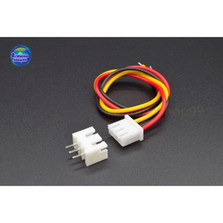 XH2.54 cable connector 2.54mm 3p ขั้วต่อคอนเน็กเตอร์พร้อมสายไฟยาว 20 cm( 1 ชุด ผู้+เมีย)