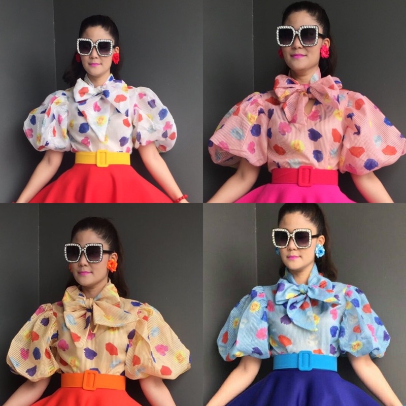 เสื้อแขนพอง (รายการเฉพาะเสื้อเท่านั้น)