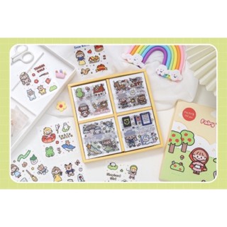 สติ๊กเกอร์กล่องคอลเลคชั่นเทพนิยาย (PVC ใส)