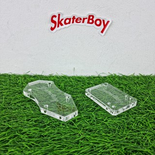 แหล่งขายและราคา[0311][พร้อมส่ง]อคิลิคใสรองทรัค surf skate GEELE CX7 หนา 10mm เพิ่มความสูงกันล้อกัดบอร์ดอาจถูกใจคุณ