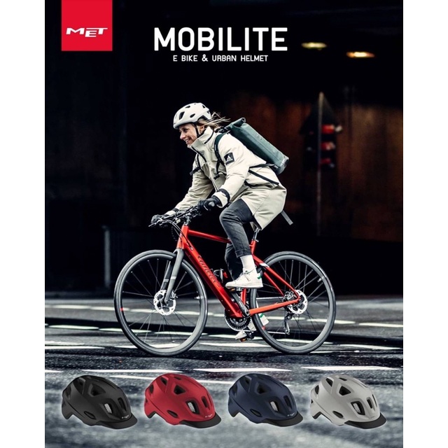 หมวกจักรยาน MET Mobilite