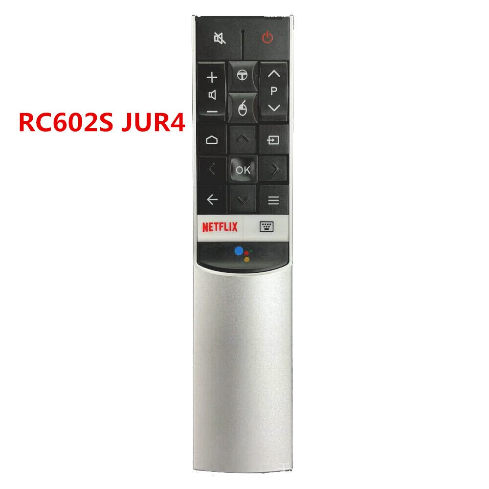 ใหม่ RC602S JUR4 RC602S JUR5 สําหรับ TCL สมาร์ททีวีรีโมทคอนโทรลสําหรับ P4 P6 C4 C6 C8 X4 X7 P8M Seri