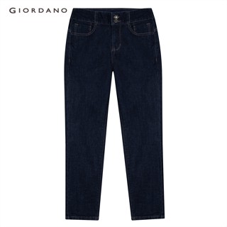 GIORDANO กางเกงยีนส์ผู้หญิง Womens High Waist Jean 05422007