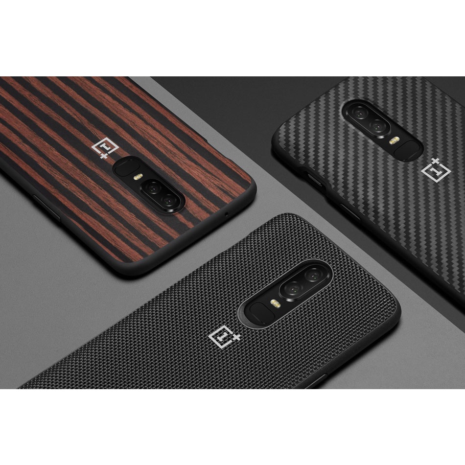 100% Official OnePlus 6t Case original 1+6T OnePlus 6 bespoke Silicone Sandstone Nylon Karbon Bumper Leather Flip Cover #8
