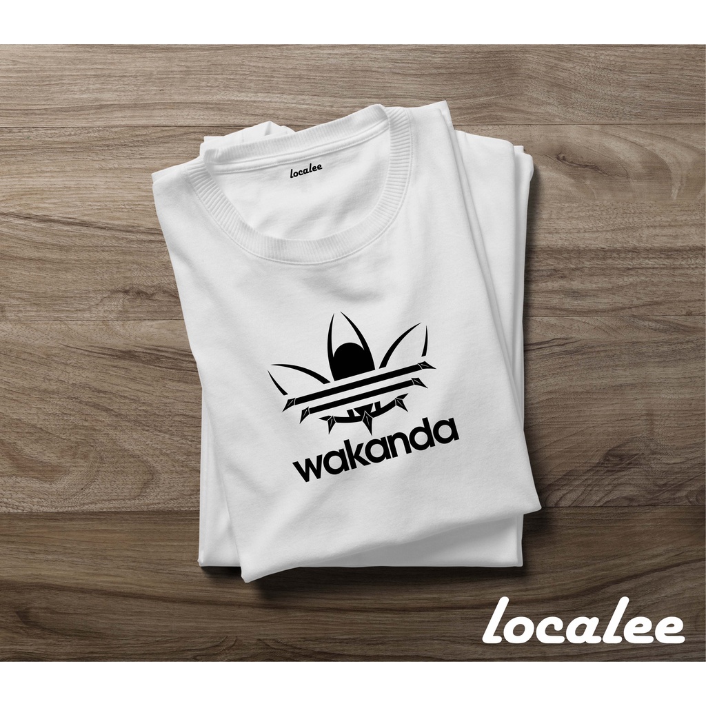 MARVEL TSHIRT-WAKANDA CRAYON WHITE TSHIRT-WAKANDA BLACKPANTHER เสื้อยืด