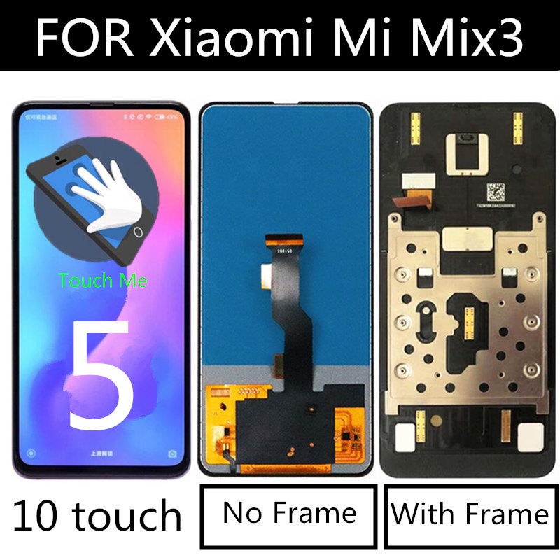 6.39" TFT LCD MiX 3 FOR Xiaomi Mi MIX3 LCD DisplayTouch Screen Digitizer Replacement Accessories For xiaomi Mix3 M1