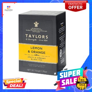 เทย์เลอร์ส เลมอน ออเร้นจ์ แบล็ค ที 60ก.TAYLORS LEMON ORANGE BLACK TEA 60G.