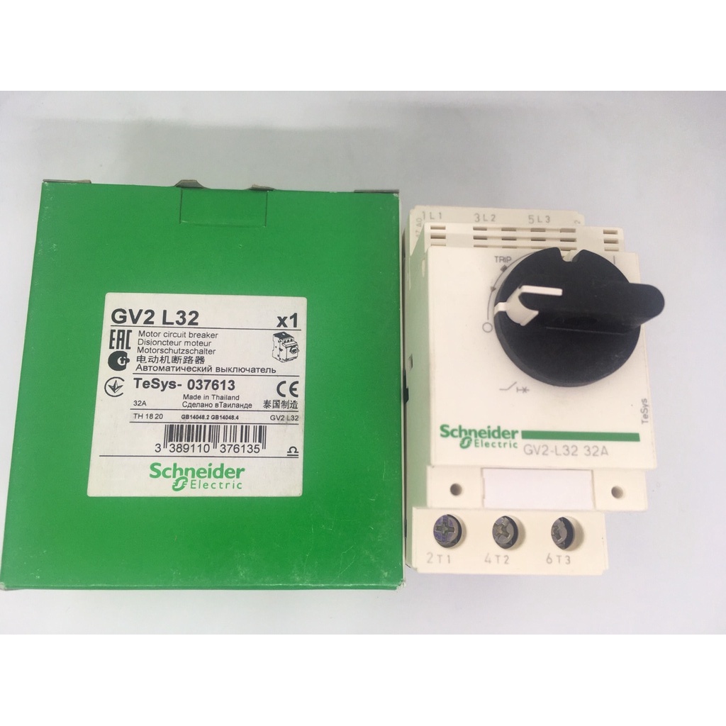 Schneider Electric มอเตอร์เซอร์กิตเบรกเกอร์ รุ่น GV2L04 GV2L06 GV2L05 GV2L08 GV2L10 GV2L14 GV2P16 GV