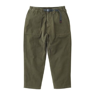 Gramicci กางเกงขายาวย รุ่น UNISEX LOOSE TAPERED PANT DEEP GREEN