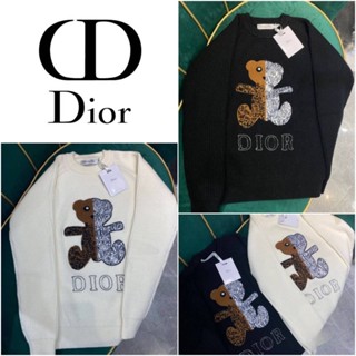 เสื้อสเวตเตอร์ Christian Dior Sweater Signature 3D