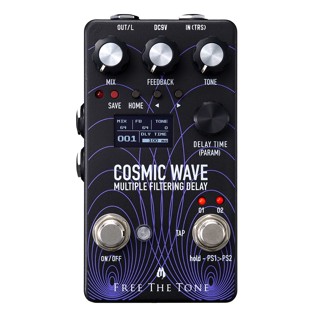 Free The Tone COSMIC WAVE Delay (CW-1Y MULTIPLE FILTERING DELAY)