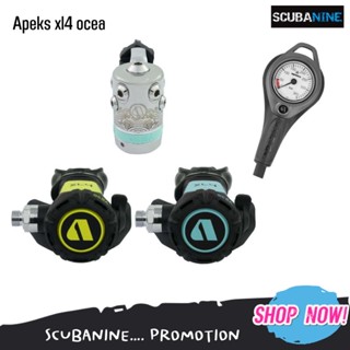 ใหม่ล่าสุด !!! Apeks regulator รุ่น XL4+ ocea ครบชุด