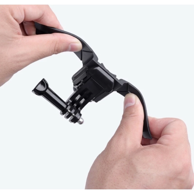 ขาติดหมวกกันน้อค แบบดัดงอได้ สำหรับ กล้องโกโปร กล้องแอคชั่น Motorcycle helmet Bracket for GOPRO/Action Camera ขาติดหมวก thumbnail 5