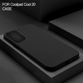 สําหรับ เคส Coolpad Cool 20 เคสกันกระแทก เคสซิลิโคน TPU สีดํา / ใส เคสนิ่ม