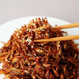 พร้อมส่ง 고추장 멸치볶음 ปลาแอนโชวี่ผัดซอสโคชูจัง Korean Stir-Fried Gochujang Anchovies 180g