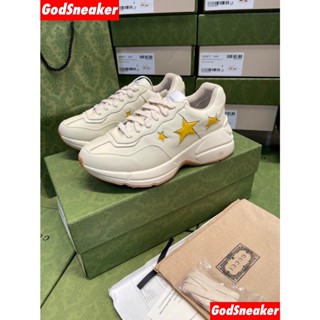 [ พร้อมส่ง ] Gu*ci Rhyton Sneaker " Star " Size 36 - 40 [ ORI ]