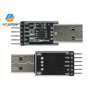 Pcbfun โมดูลพอร์ตอนุกรม USB เป็น TTL CH340N 5V เป็น 3.3V