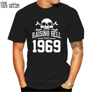 เสื้อคนอ้วน - ผู้ชายเสื้อยืด 2022 แบรนด์เสื้อผ้าลูกเกดนรกตั้งแต่ 1960 Biker ift สําหรับพ่อ randad เ