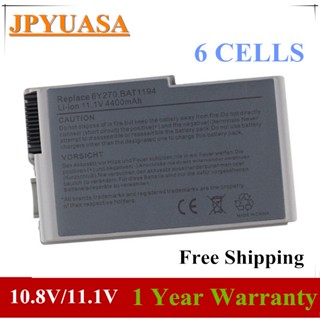 7XINbox 11.1V/10.8V Battery For DELL Latitude D500 D505 D510 D520 D530 D610 D600 500m 510m 600m W1605 YD165 G2053A01 C12