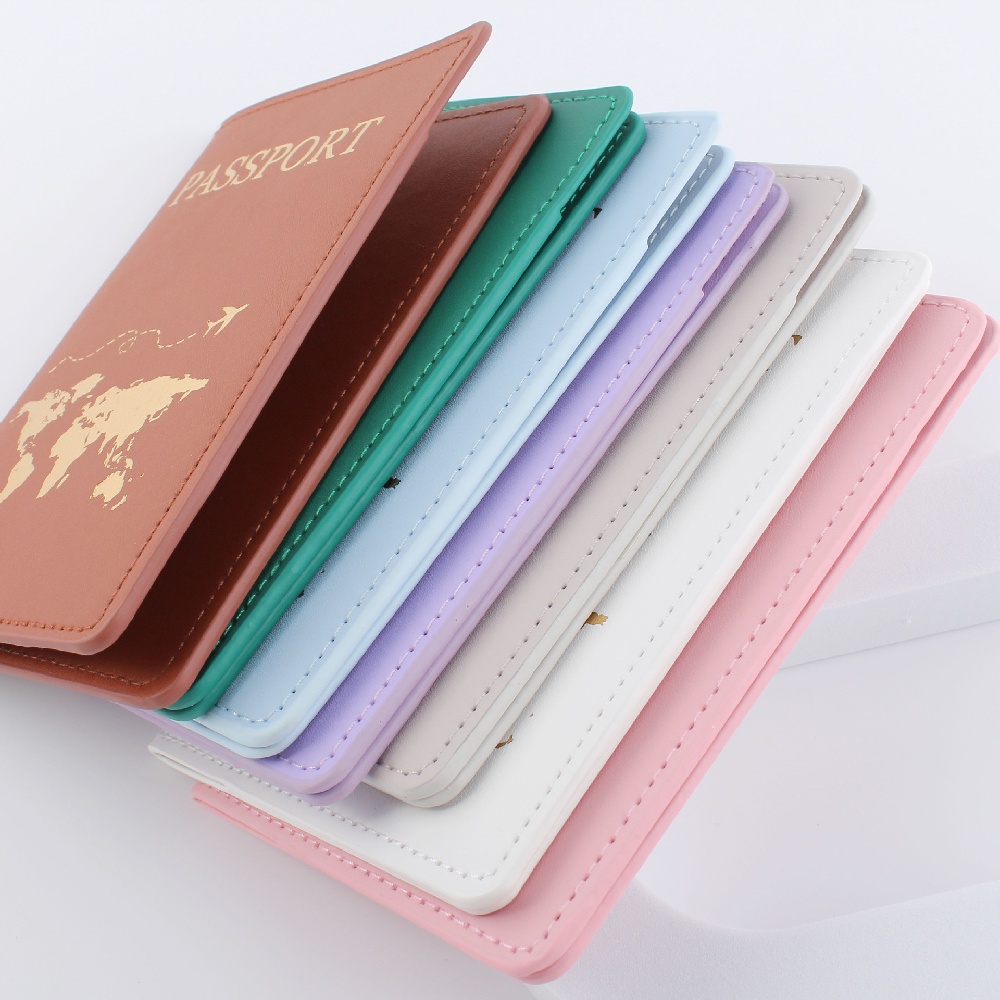 ปกใส่พาสปอร์ต ปกหนังสือเดินทาง Passport สมุดใส่พาสปอร์ต กระเป๋าหนังใส่พาสปอร์ตหนังสือเดินทาง WAKU รุ่น C-125C