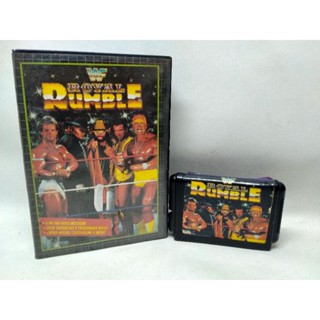 ตลับเกม WF Royal Rumble เกมมวยปล้ำ จาก sega megadrive