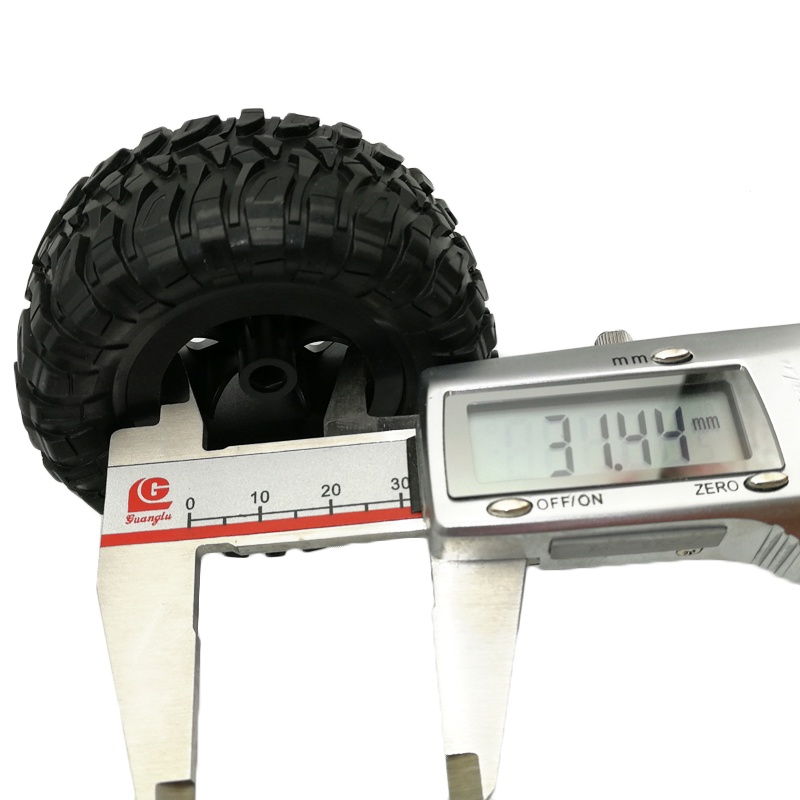 ล้อยาง 73 มม. อุปกรณ์เสริม สําหรับอัพเกรดรถบังคับ WPL C14 C24 B24 B36 MN D90 MN-90 MN99S FY003 FY004 4 ชิ้น - รูปที่ 4