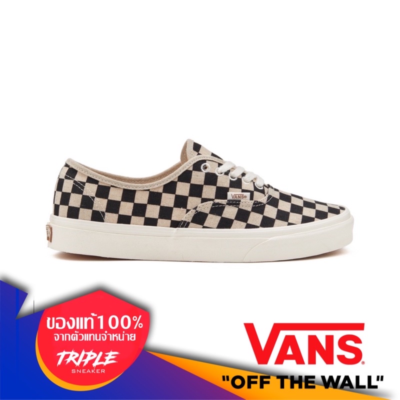 Vans Authentic Eco Theory Checkerboard (ลิขสิทธิ์แท้)