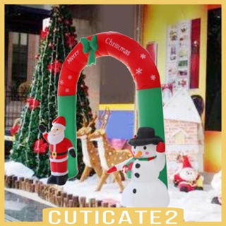 [Cuticate2] ซุ้มเป่าลม รูปสโนว์แมน สําหรับตกแต่งคริสต์มาส