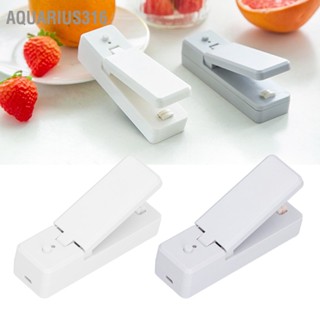 Aquarius316 เครื่องซีลถุงแม่เหล็ก ขนาดเล็ก แบบพกพา ชาร์จ Usb สําหรับครัวเรือน