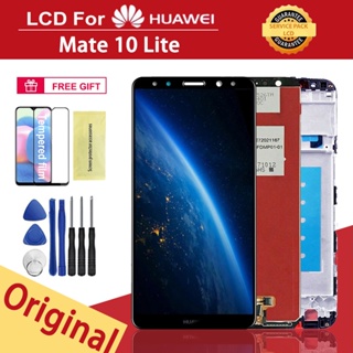 5.9&amp;quot; Original Display For HUAWEI Mate 10 Lite LCD Screen Touch Digitizer Assembly For Nova 2i RNE L01 L02 L03 L21 L