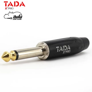 TADA GYJ 01BK ปลั๊กโฟนโมโน สำหรับเข้าสายสัญญาณเครื่องเสียง ปลั๊กไมค์ MONO ไมโครโฟน ไมค์สาย Microphone Hippo Audio