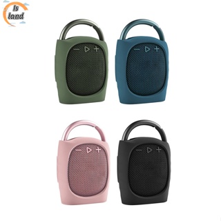 【IS】เคสซิลิโคน ป้องกันรอยขีดข่วน พร้อมสายคล้อง สําหรับลําโพงบลูทูธ Jbl CLIP4