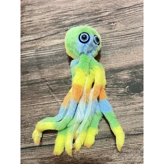🔥🐙พวงกุญแจปลาหมึกตุ๊กตามีสีสันสีสุ่ม New colorful octopus keychain ZYCS