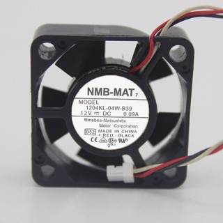 30mm 3cm Cooling Fan for NMB 1204KL-04W-B39 DC 12V 0.09A 30X30X10mm Silent Mute Cooler