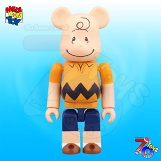 (ของแท้) Bearbrick Charlie Brown Snoopy 100% แบร์บริค พร้อมส่ง Be@rbrick by Medicom Toy ของใหม่ มือ 1