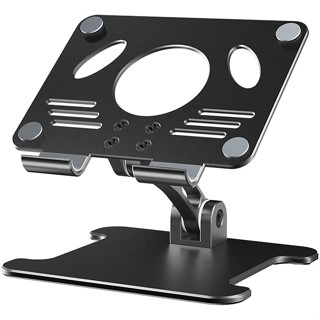 Aluminum Desktop Tablet Stand Dual Axis Design Height/Angle Adjustable Smartphone Holder Tablets Drawing Stand for iPhon