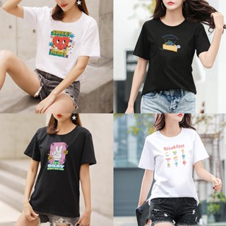 เสื้อยืด แขนสั้น ลายการ์ตูน น่ารัก ผ้า cotton100% คิ้วๆ #32 by HOT BASIC