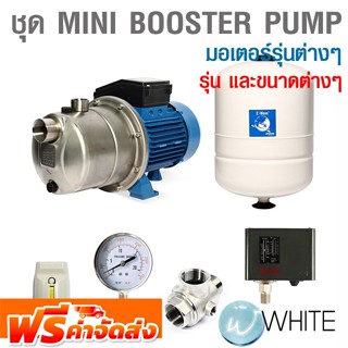 ชุด MINI BOOSTER PUMP รุ่นต่างๆ ยี่ห้อ EBARA จัดส่งฟรี!!!