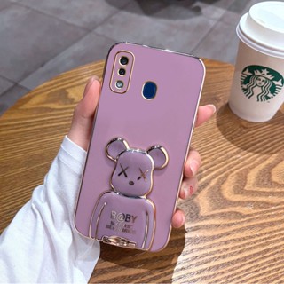 เคสโทรศัพท์ ซิลิโคนนิ่ม ชุบไฟฟ้า กันกระแทก สําหรับ samsung a20 a30 DDXXZJ01