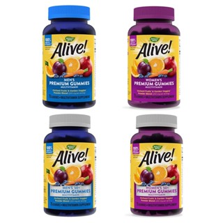 Alive! Premium Gummies MultiVitamin วิตามินครบทั้งหมด สำหรับผู้หญิง/ผู้ชาย และวัย50+