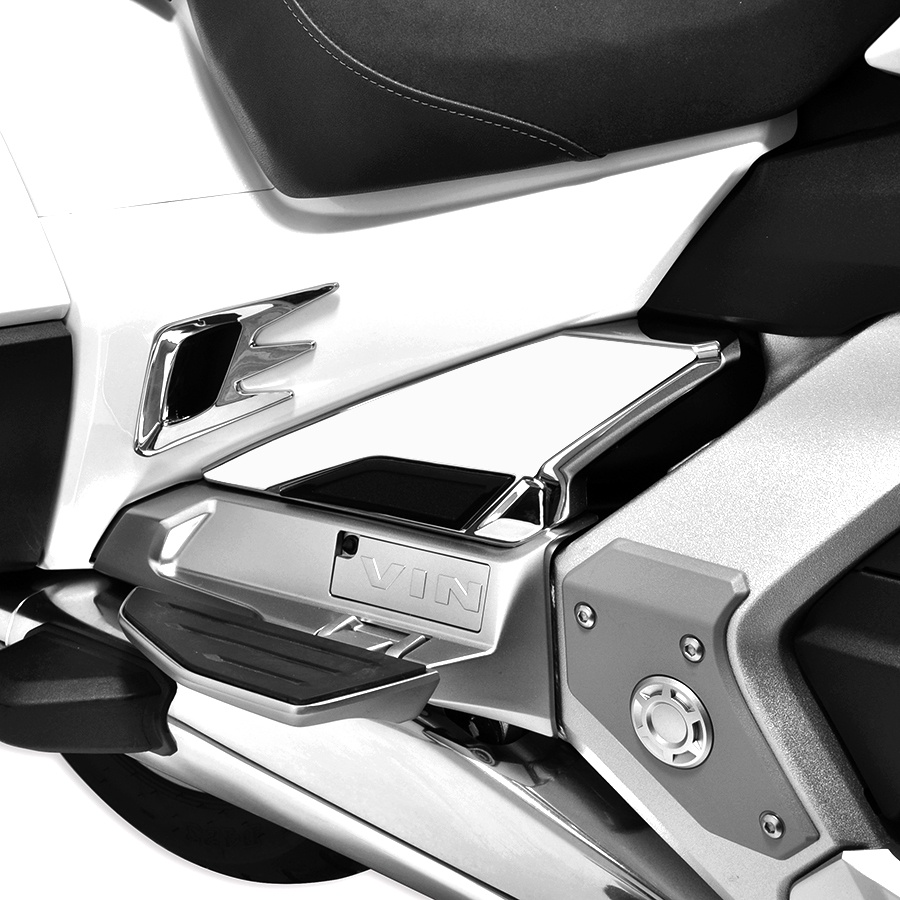Chrome Accessories  Side Fairing Covers Decorative Trims For Honda Goldwing 1800 GL1800 GL1800B F6B 