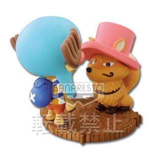 Chopper &amp; Chopper Fake ของแท้ JP แมวทอง - Ichiban Kuji Banpresto [โมเดลวันพีช] (2 ตัว)