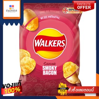 (แพ็ค2)Smoky Bacon Chips Walkers 1Pc/สโมคกี้เบคอนชิปส์ วอล์กเกอร์ 1 ชิ้น(Pack 2)Smoky Bacon Chips Walkers 1Pc/Smoky Baco