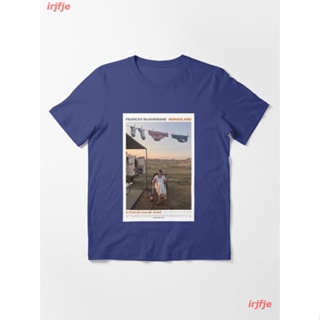 2022 Nomadland Original Poster Essential T-Shirt เสื้อยืด ดพิมพ์ลาย ดผ้าเด้ง คอกลม cotton ความนิยม sale Unisex