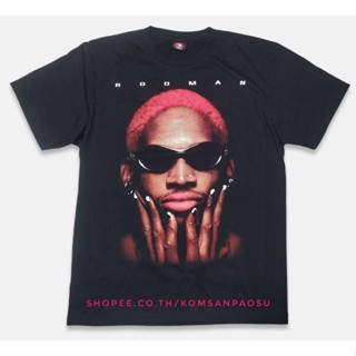 🔥 เสื้อยืด rodman dennis rodman tshirts เสื้อ rodman dennis เสื้อบาสเกตบอล เสื้อยืดไซส์ยุโรป 🔥