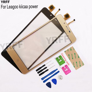 Mobile Touch Screen For Leagoo Kiicaa Power Touch Screen Digitizer Touch Panel Replacement Front Glass Lens Sensor Tools