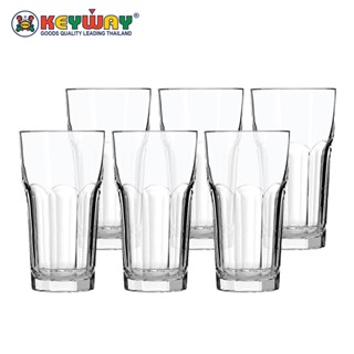 แก้วน้ำ 6ใบ/ชุด (470 ml) Dining Glass 6pcs/set : T1676