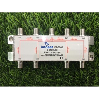 INF-IFS5208  IF-Splitter, 8 way IF-5208 AP